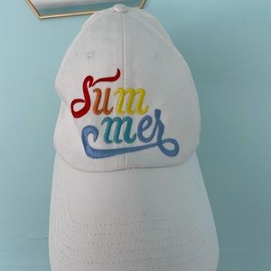 White Summer Hat